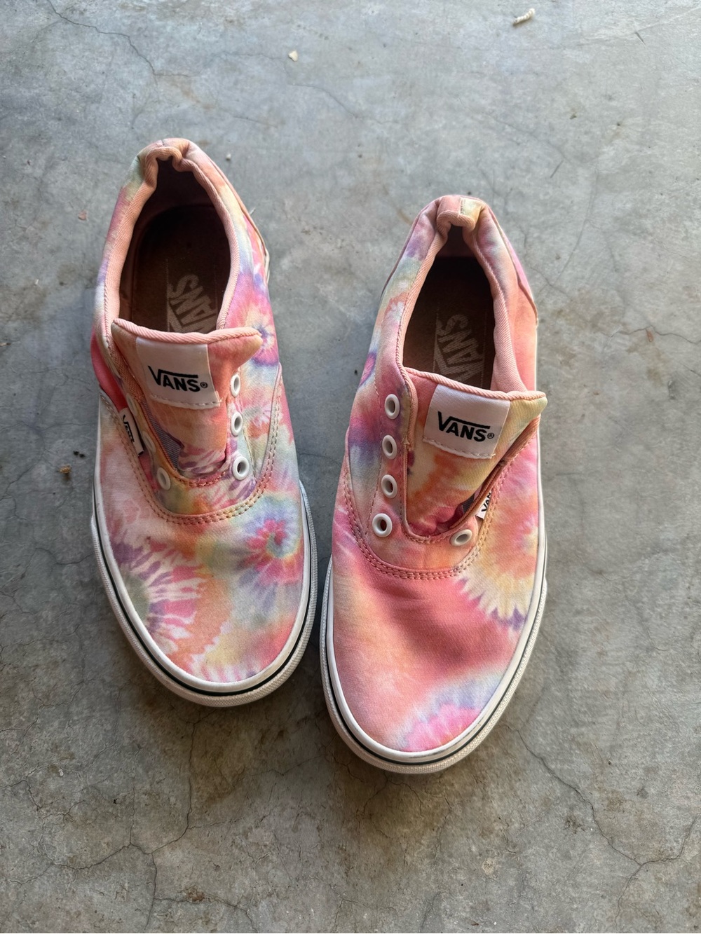 Vans Tie-Dye Slip-On Sneakers - size 7